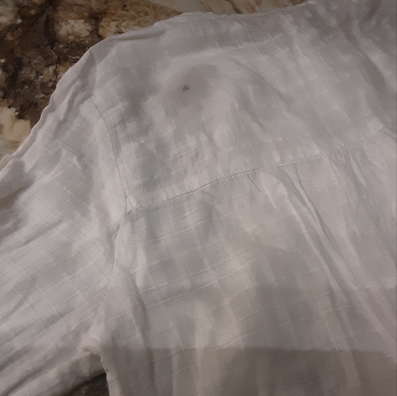 ZARA GIRLS LINEN TOP 9/10 - Picture 5 of 5